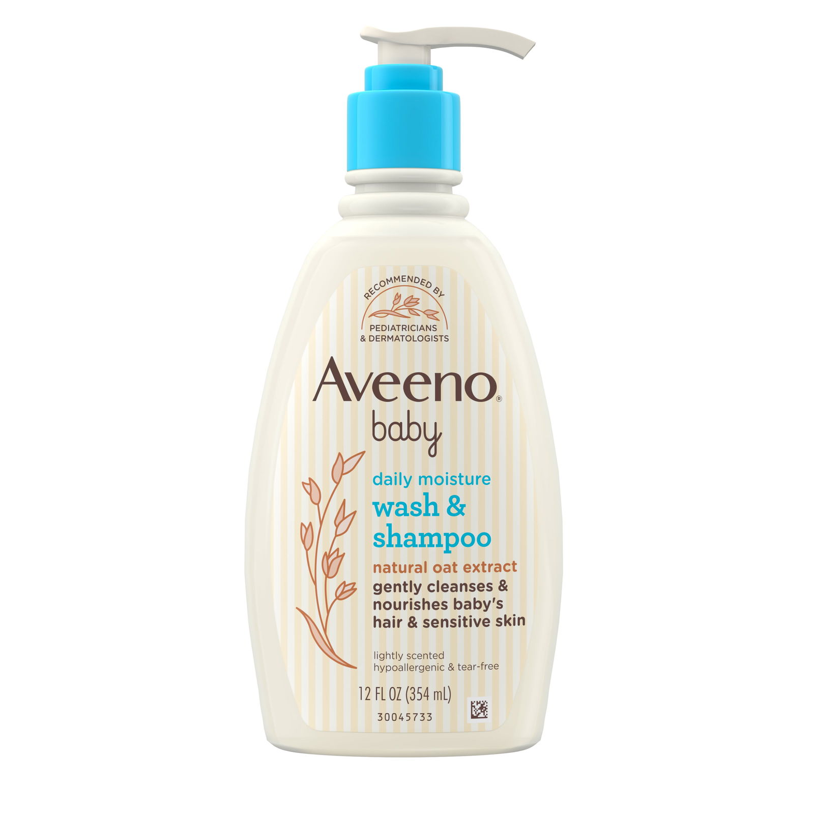 Aveeno Baby Daily Wash & Shampoo - Best Lightly Scented