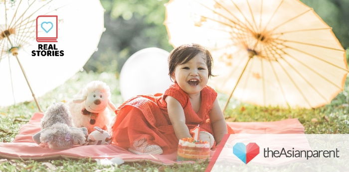 How to celebrate your baby's first birthday without a big party? One mom shares how they did it