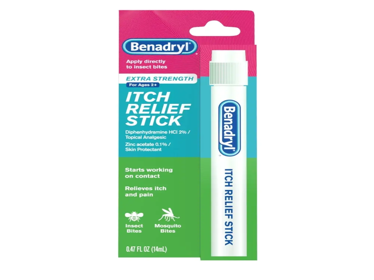Benadryl Extra Strength Itch Relief Stick - Best easy-to-use