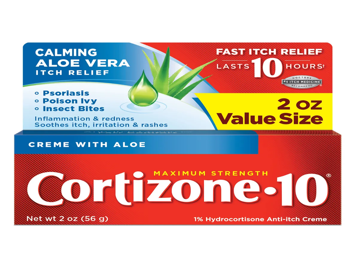 Cortizone-10 Maximum Strength Aloe Anti-itch Creme - Best long-lasting