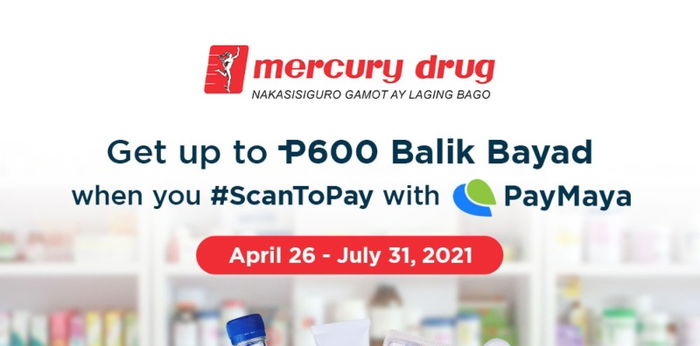 #ParaSaYoSuki: Get up to P600 cashback at Mercury Drug with PayMaya  