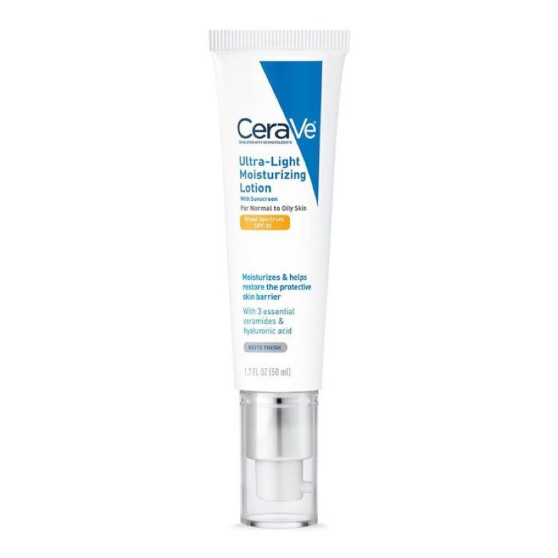 Cerave Ultra-Light Moisturizer - Best 2-in-1 moisturizer