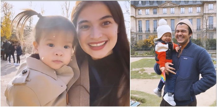 LOOK: Anne, Erwan, and Baby Dahlia vacationing in Paris