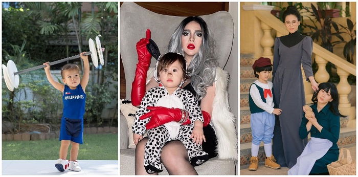 LOOK: 11 celebrities and their kids in Halloween costumes