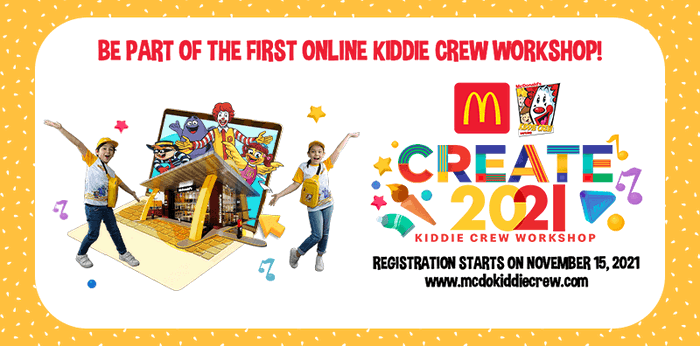 McDo Kiddie Crew is back, and it's online!