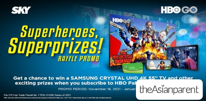 SKY partners with HBO to give back to subscribers this holiday season with E-Raffle Promo