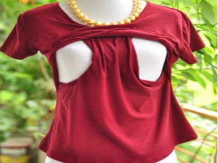 Nursing Shirt - Most stretchable nursing top