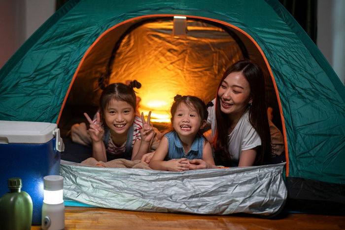 Looking for New Activities to Do with the Kids? Try Indoor Camping with McDonald's Pokemon themed Happy Meal