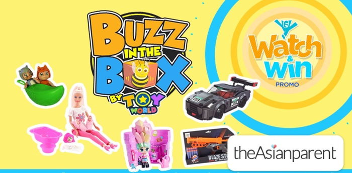 Maagang pamasko sa mga bata handog ng Buzz in the Box Watch and Win Promo