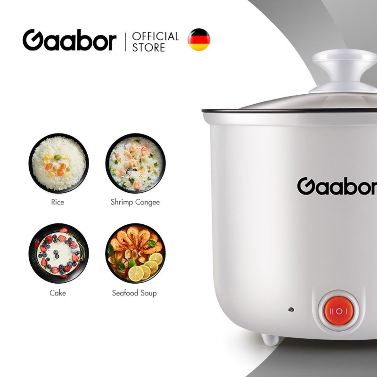 Gaabor Multi-function Rice Cooker - Best Multifunctional