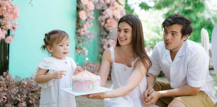 LOOK: Anne Curtis at Erwan Heussaff ipinagdiwang ang 2nd birthday at binyag ni Baby Dahlia