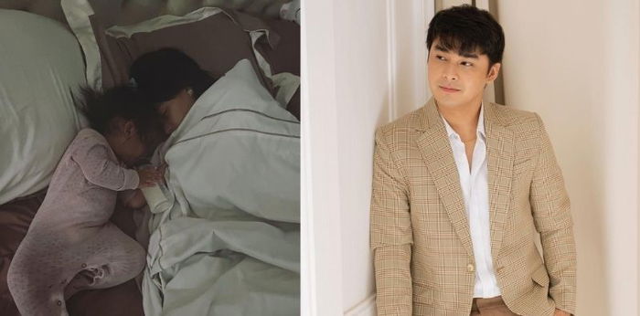 McCoy de Leon humuhugot ng lakas kina Elisse Joson, Baby Felize: "Tanggal talaga pagod mo"
