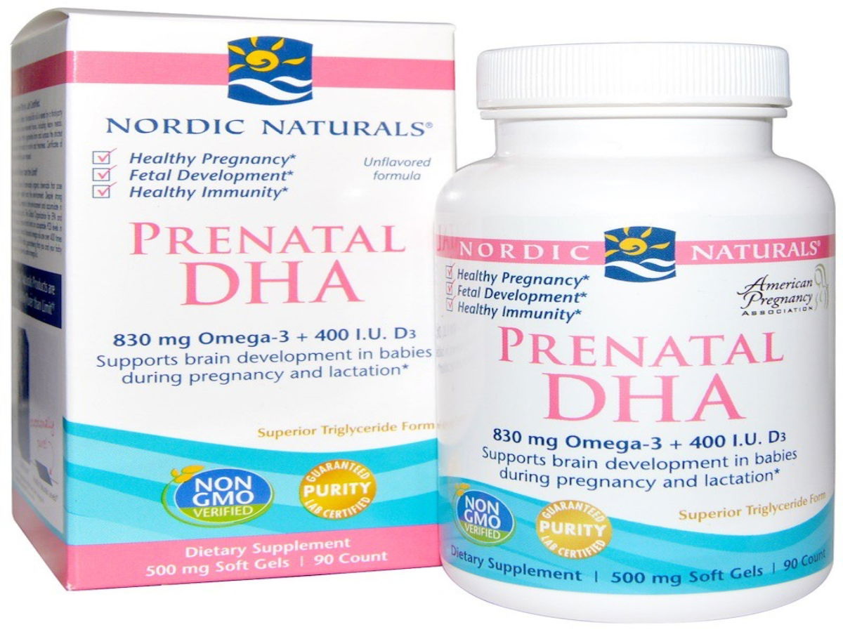 Nordic Naturals Prenatal Vitamins - Best Omega-3 supplement