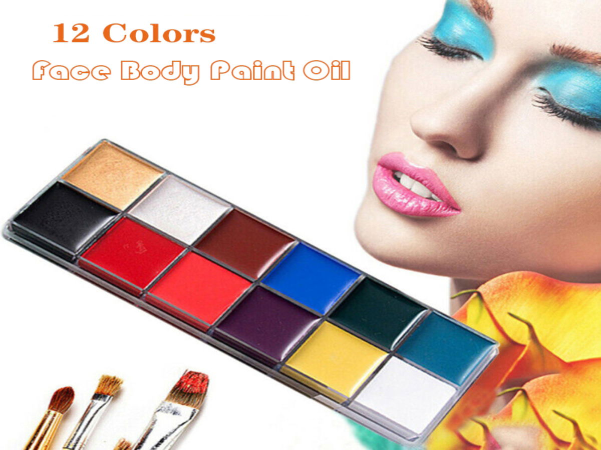 OEM 12 Colors Body Face Paint