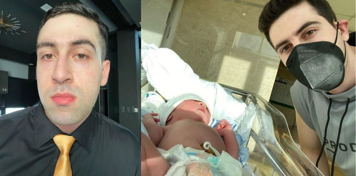 Hungry Syrian Wanderer reveals hospital bill for C-section delivery of his girlfriend