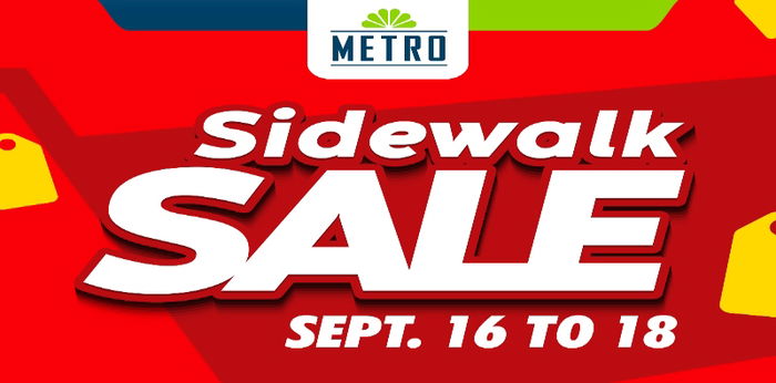 Rising prices? Save and prep for Christmas early with The Metro Stores’ Sidewalk Sale