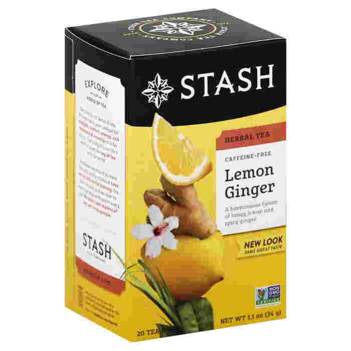 Stash Tea Lemon Ginger Herbal Tea | Ginger Tea For Pregnant