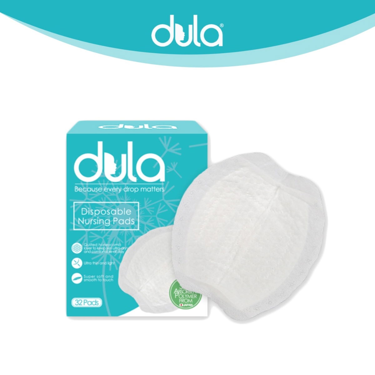 Dula Breast Pads - Most ultra-thin breastfeeding pads