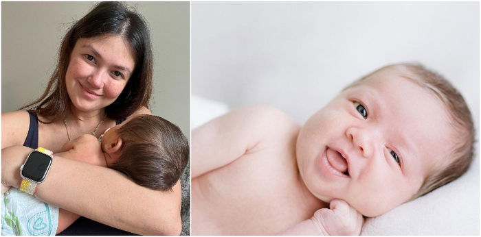 Angelica Panganiban ipinakita na ang mukha ng kaniyang baby na si Amila Sabine