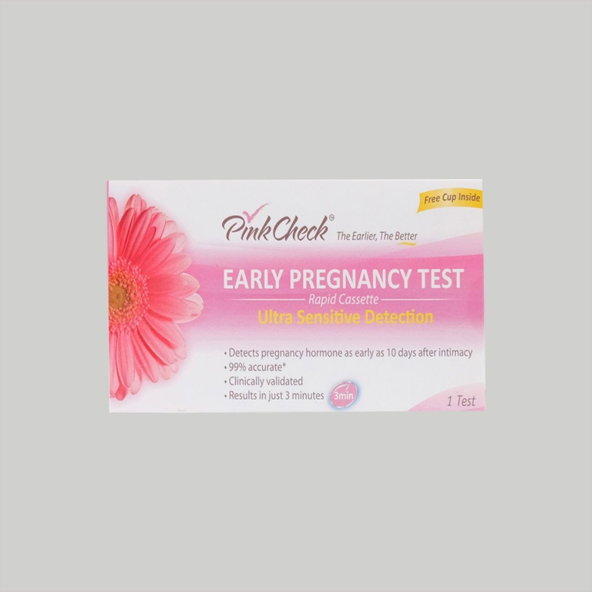 Pink Check Pregnancy Test Kit - Best for Early detection