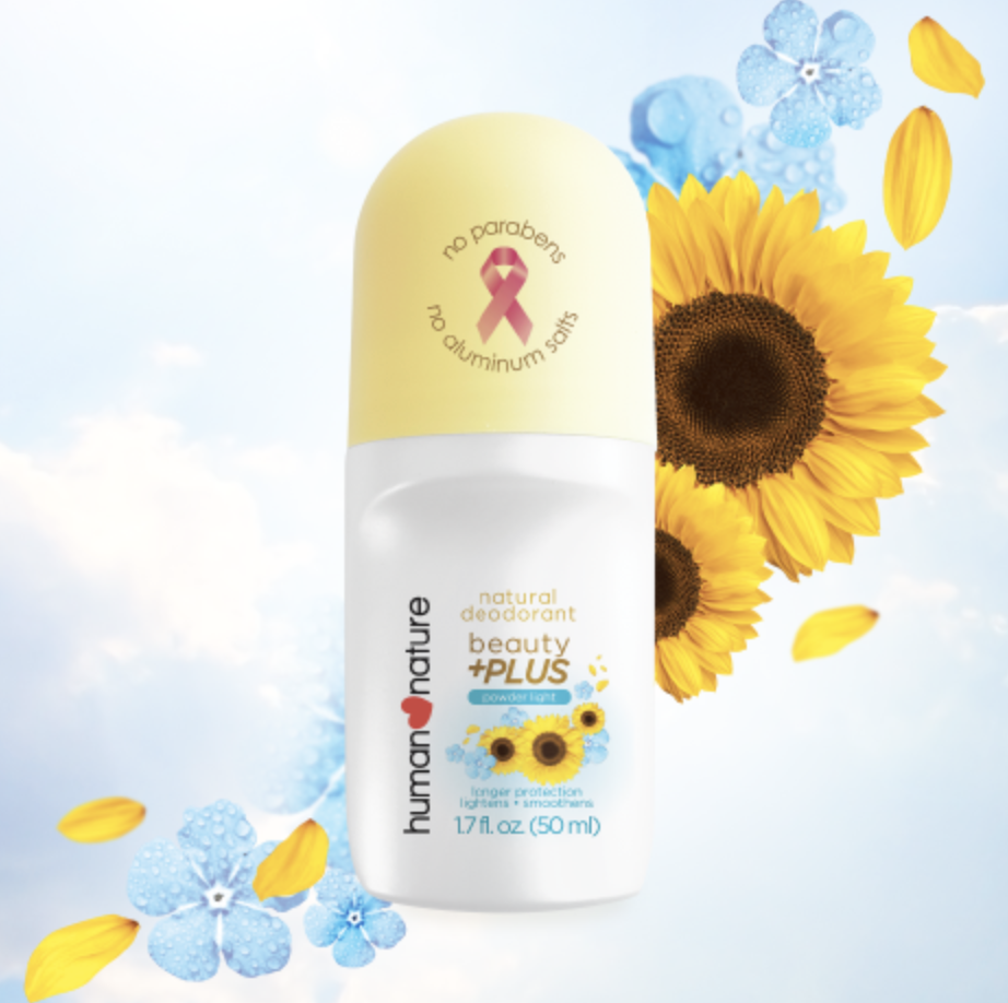 Human Nature Natural Deodorant - Best roll-on
