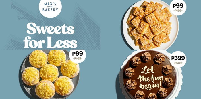 Max’s Corner Bakery Lets Customers Save More with Sweets for Less