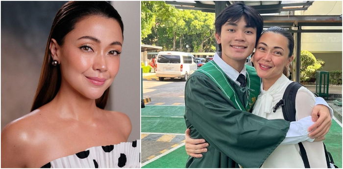 Jodi Sta. Maria proud sa pag-graduate ng anak na si Thirdy