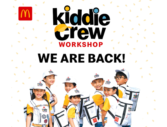 McDonald’s encourages kids to learn new skills, find new friends, and gain new knowledge as it brings back the Kiddie Crew Workshop