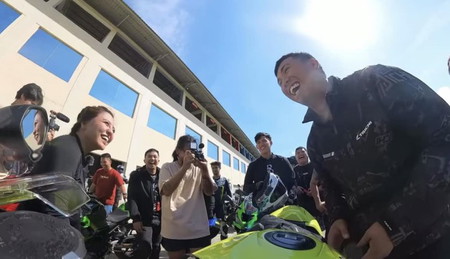 viy cortez nag-aral mag-drive ng motorcycle para masabayan ang hilig ni Cong TV