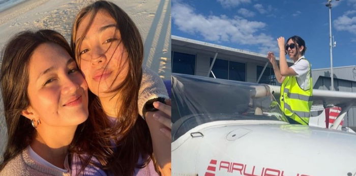 Dimples Romana masaya na malapit ng maging licensed commercial pilot ang anak na si Callie: “What a GAL this Captain of ours”