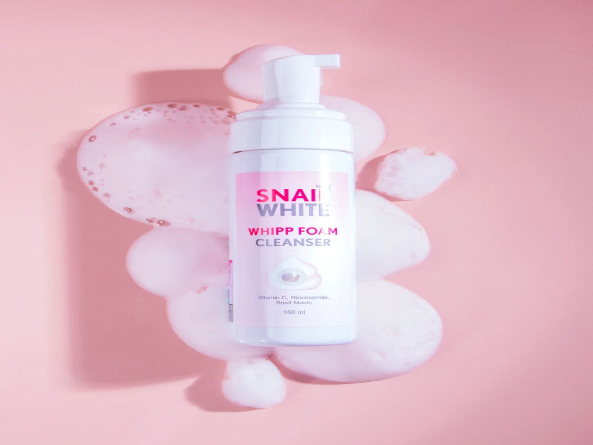 Snail White Whipp Foam Cleanser - Best Whitening Cleanser