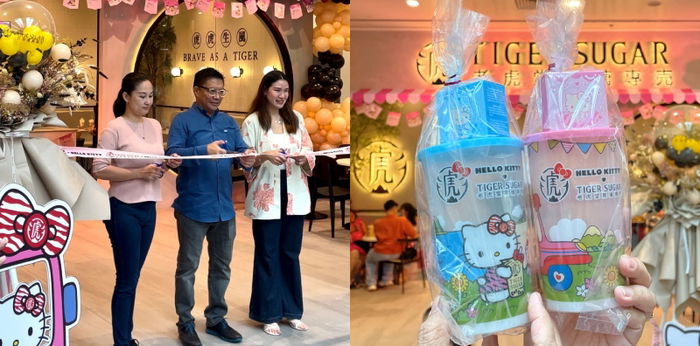 Hello Philippines, Hello Kitty! Tiger Sugar x Hello Kitty Collaboration Launches at Tiger Sugar Cafe, One Ayala