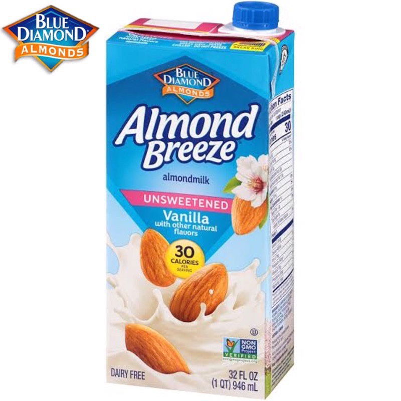 Almond Breeze Unsweetened - Best Unsweetened Drink