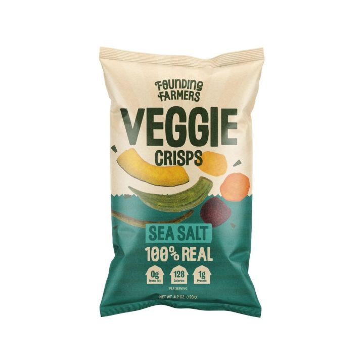 Founding Farmers Mixed Veggie Crisps Sea salt - Best healthy chips