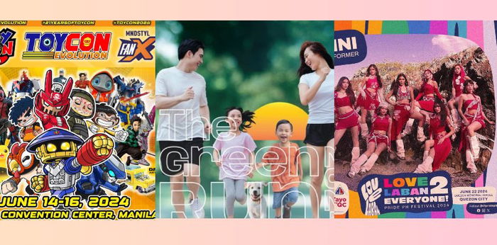 Fun run, art installation, toycon at iba pa! 8 Family-friendly events ngayong June
