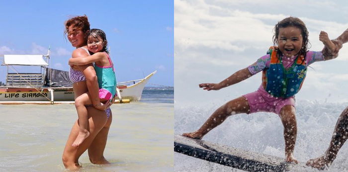 Andi Eigenmann sinagot komento ng netizen tungkol sa pagsu-surf ni Lilo