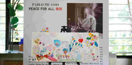 UNIQLO Inspires Peace Through Art with Kids from Underserved Communities
