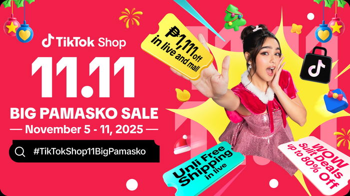 Andrea Brillantes Is the New Face of TikTok Shop for the 11.11 Big Pamasko Sale