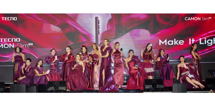 TECNO Unveils CAMON SLIM 5G Through “The Living Cover Runway,” Celebrating Filipino Women Who Make Life Lighter