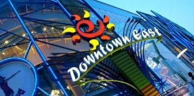 Water fun at Downtown East