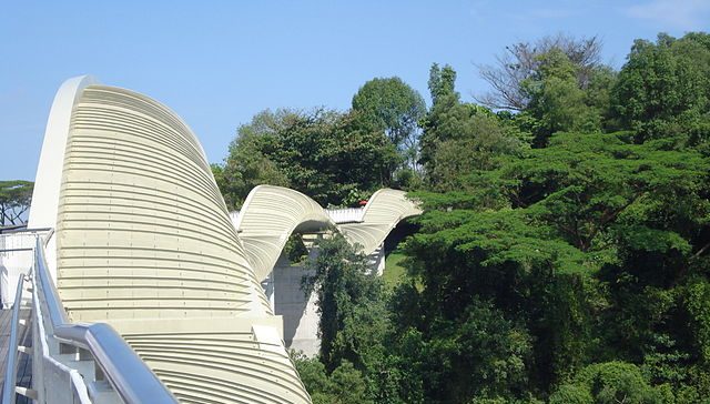 Henderson Waves - The Only Bridge With Sculptural Structure!