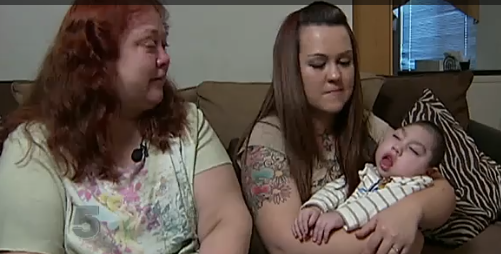 Baby born with no brain