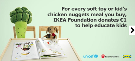 Give twice with IKEA this festive season