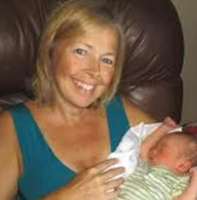 Grandma gives birth to grandson