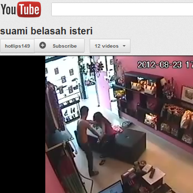 Man caught on CCTV beating pregnant wife