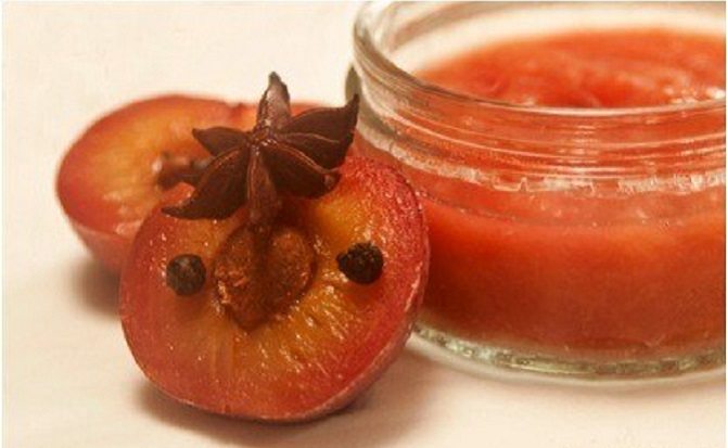 Sweet and sticky plums recipe for babies