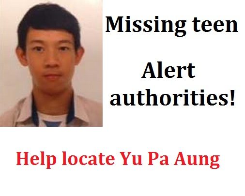 Appeal to find missing teen in Singapore