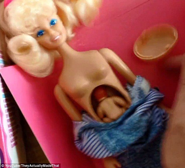 Weird or useful: Old school mummy-to-be doll resurfaces!