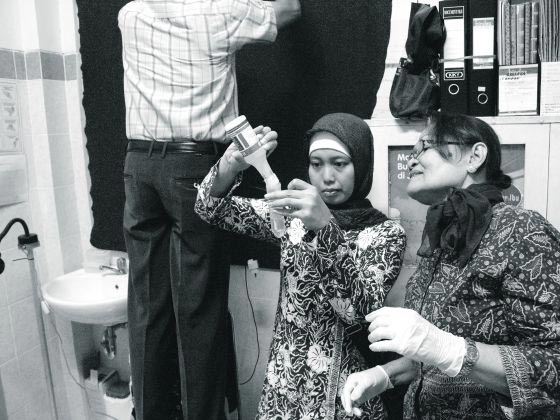 Vinegar used for pap smears to save lives