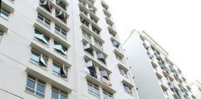 Six-year-old girl falls from high-rise apartment